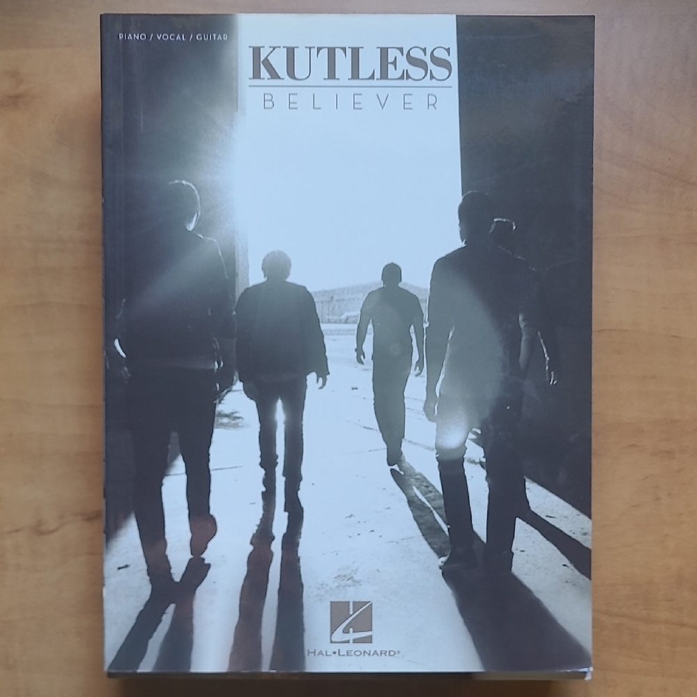 Kutless Believer Piano/Vocal/Guitar Songbook